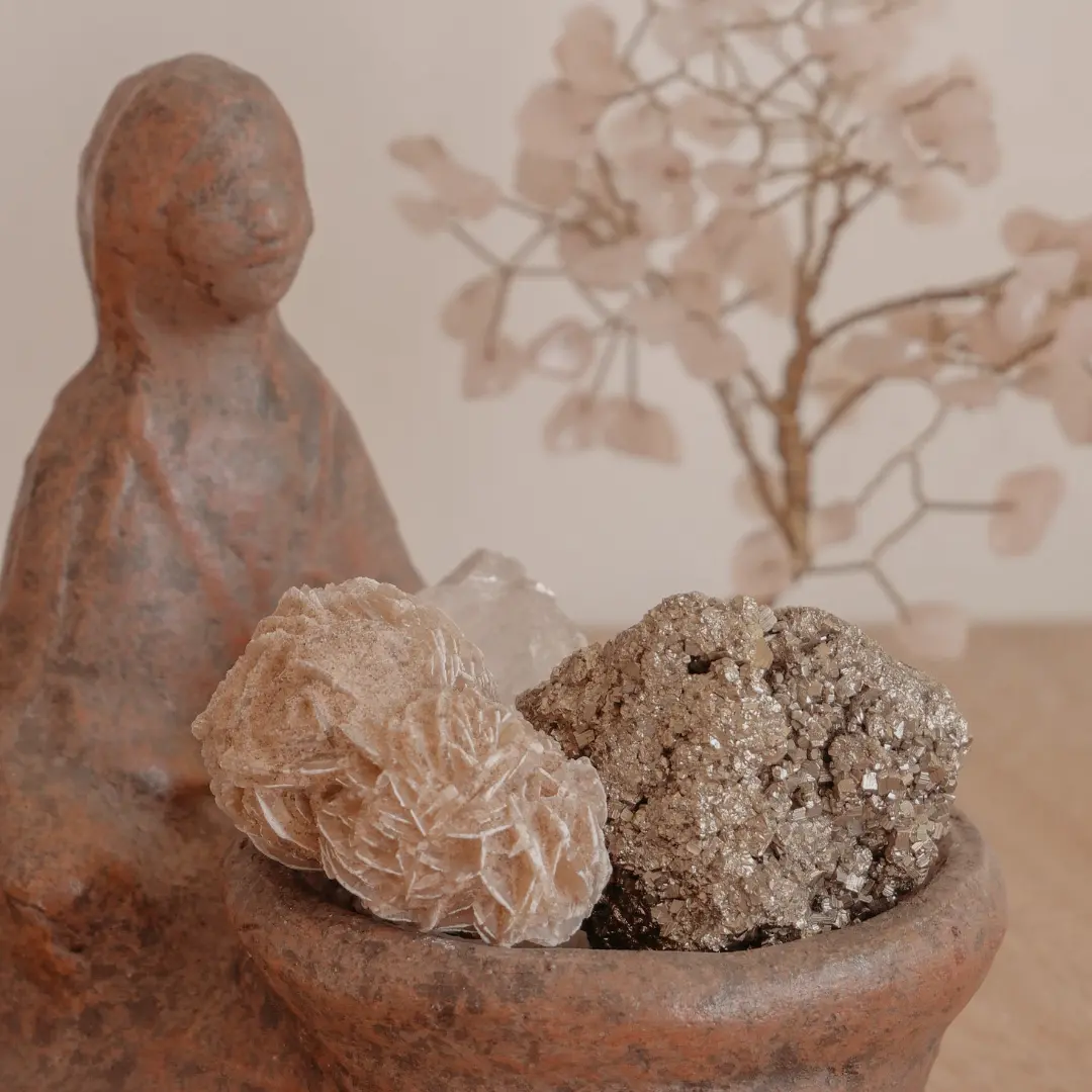 Cristales y elementos místicos