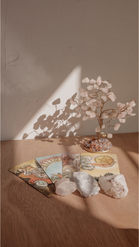 Tarot y cristales